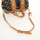 LOUIS VUITTON Monogram Multicolor Courtney MM Bag 2way Black M45642 Auth BA8731V-9