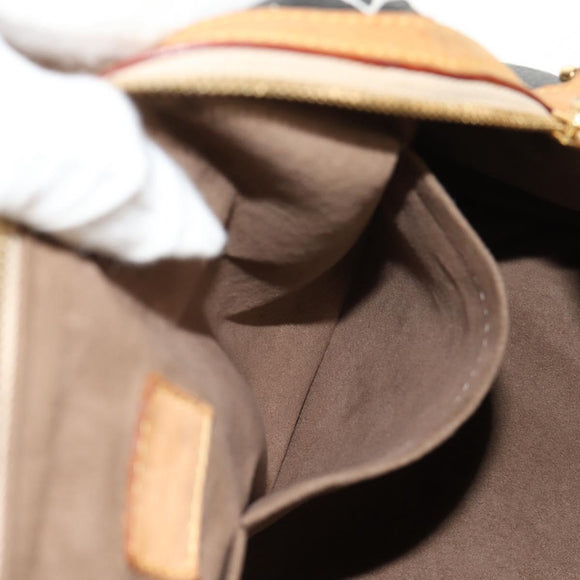 LOUIS VUITTON Monogram Multicolor Courtney MM Bag 2way Black M45642 Auth BA8731V