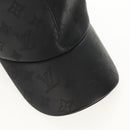 LOUIS VUITTON Monogram Shadow Cap Black M76581 LV Auth BA8732SAV-5