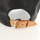 LOUIS VUITTON Monogram Shadow Cap Black M76581 LV Auth BA8732SAV-7