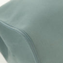 HERMES Her bag Zip GM Hand Bag Canvas Leather Blue Silver Auth BA8733SAM-16