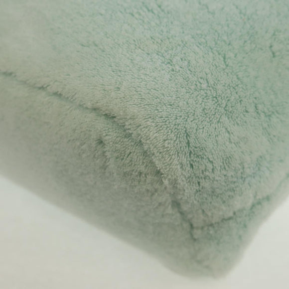 Miu Miu Shoulder Bag pile Turquoise Blue Gold Auth BA8734V