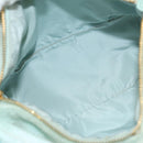 Miu Miu Shoulder Bag pile Turquoise Blue Gold Auth BA8734V-11