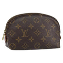 LOUIS VUITTON Monogram Pochette Cosmetic PM Pouch M43998 LV Auth BA8735-1