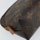 LOUIS VUITTON Monogram Pochette Cosmetic PM Pouch M43998 LV Auth BA8735-16