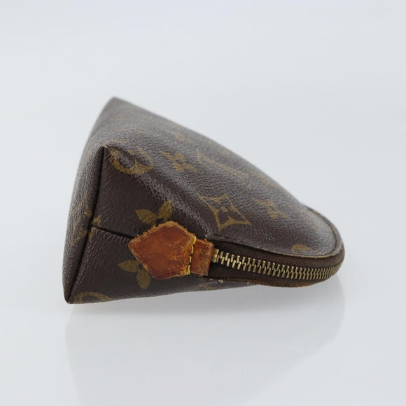 LOUIS VUITTON Monogram Pochette Cosmetic PM Pouch M43998 LV Auth BA8735