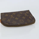 LOUIS VUITTON Monogram Pochette Cosmetic PM Pouch M43998 LV Auth BA8735-5
