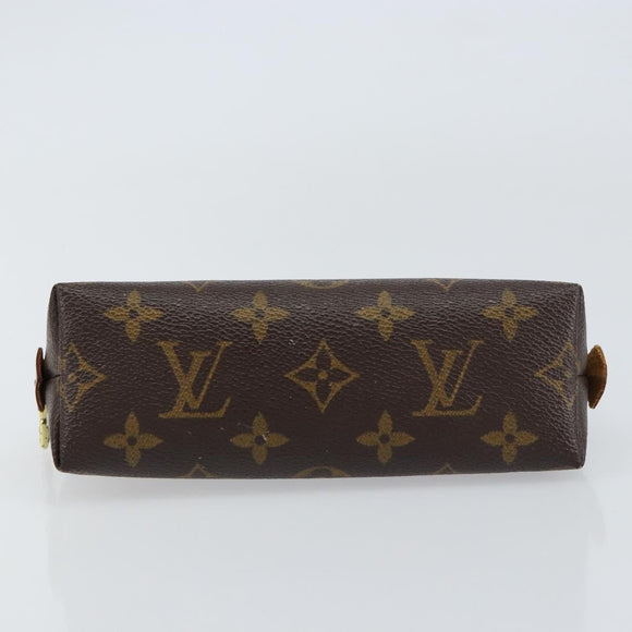 LOUIS VUITTON Monogram Pochette Cosmetic PM Pouch M43998 LV Auth BA8735