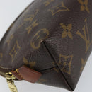 LOUIS VUITTON Monogram Pochette Cosmetic PM Pouch M43998 LV Auth BA8735-14