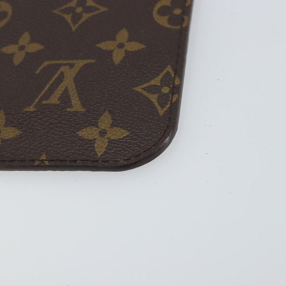 LOUIS VUITTON Monogram Neverfull MM Pouch Accessory Pouch LV Auth BA8740