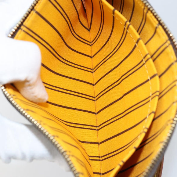 LOUIS VUITTON Monogram Neverfull MM Pouch Accessory Pouch LV Auth BA8740