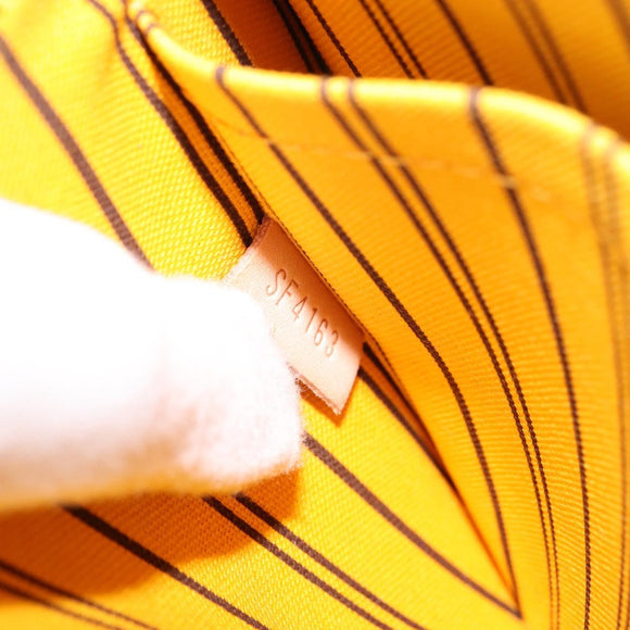 LOUIS VUITTON Monogram Neverfull MM Pouch Accessory Pouch LV Auth BA8740