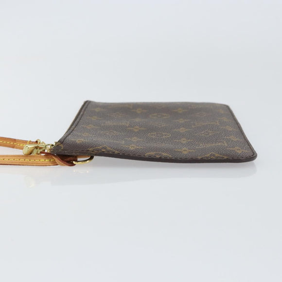 LOUIS VUITTON Monogram Neverfull MM Pouch Accessory Pouch LV Auth BA8740