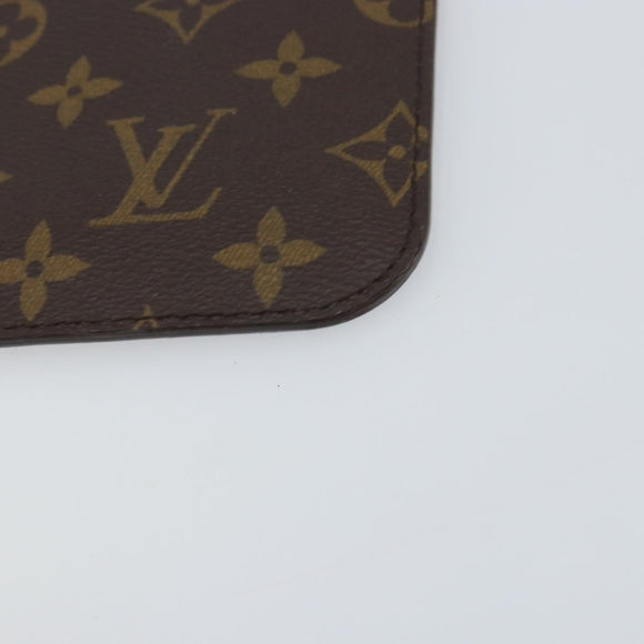 LOUIS VUITTON Monogram Neverfull MM Pouch Accessory Pouch LV Auth BA8740