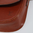 LOUIS VUITTON Epi Saint Cloud PM Shoulder Bag Brown M52213 LV Auth BA8743-15