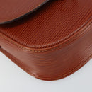 LOUIS VUITTON Epi Saint Cloud PM Shoulder Bag Brown M52213 LV Auth BA8743-16