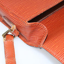 LOUIS VUITTON Epi Saint Cloud PM Shoulder Bag Brown M52213 LV Auth BA8743-23