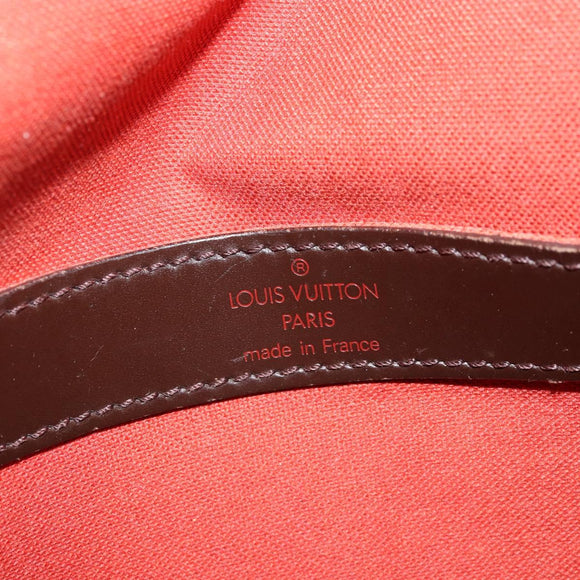 LOUIS VUITTON Damier Ebene Naviglio Umhängetasche N45255 LV Auth BA8745