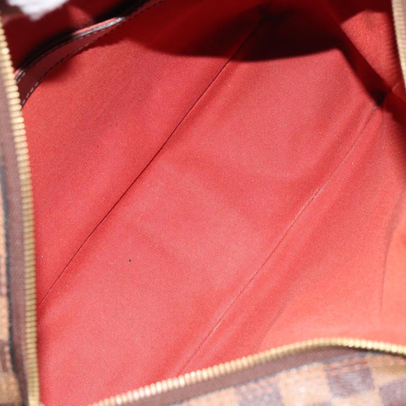 LOUIS VUITTON Damier Ebene Naviglio Shoulder Bag N45255 LV Auth BA8745