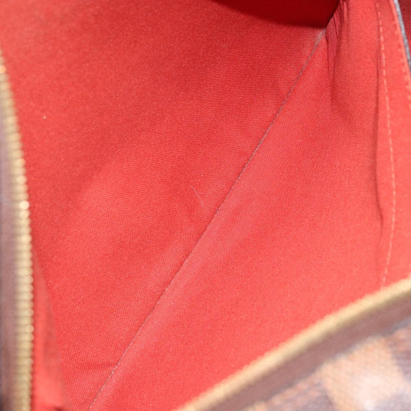 LOUIS VUITTON Damier Ebene Naviglio Shoulder Bag N45255 LV Auth BA8745