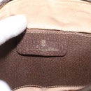 GUCCI GG Supreme Web Sherry Line Bag PVC Beige Gold 904 02 047 Auth BA8747-19