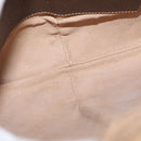 GUCCI GG Supreme Web Sherry Line Bag PVC Beige Gold 904 02 047 Auth BA8747-10