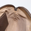 GUCCI GG Supreme Web Sherry Line Bag PVC Beige Gold 904 02 047 Auth BA8747-20