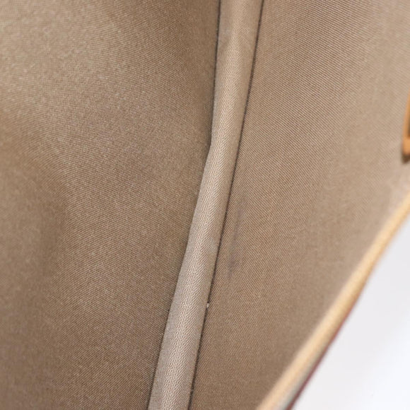 GUCCI Micro GG Supreme Web Sherry Line Bag PVC Beige 017 115 4126 Auth BA8748