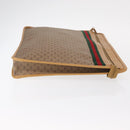 GUCCI Micro GG Supreme Web Sherry Line Bag PVC Beige 017 115 4126 Auth BA8748-4