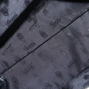 GUCCI Hand Bag Enamel Black Gold 197020 Auth BA8750-17