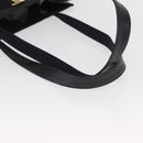 Salvatore Ferragamo Vala Tote Bag Leather Navy Gold Auth BA8751-7