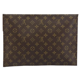 LOUIS VUITTON Monogram Posh Plate Briefcase M53522 LV Auth BA8758 - 0