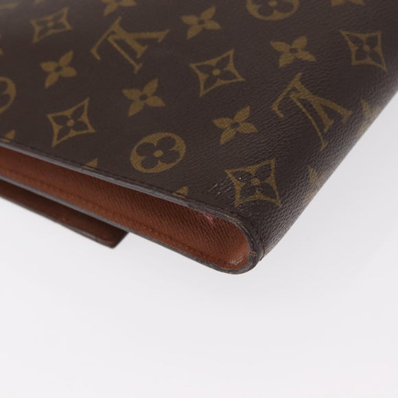 LOUIS VUITTON Monogram Porte Envelope Clutch Bag M51801 LV Auth BA8759
