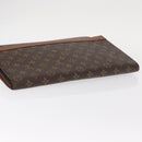 LOUIS VUITTON Monogram Porte Envelope Clutch Bag M51801 LV Auth BA8759-5