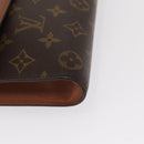 LOUIS VUITTON Monogram Porte Envelope Clutch Bag M51801 LV Auth BA8759-7