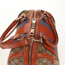 GUCCI GG Canvas Sherry Line Hand Bag 2way Beige Gold 269876 Auth BA8760-7