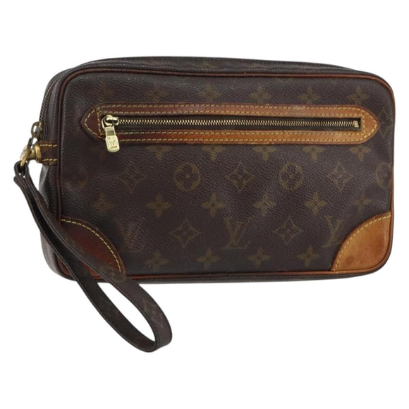 LOUIS VUITTON Monogram Marly Dragonne GM Clutch Bag M51825 LV Auth BA8769