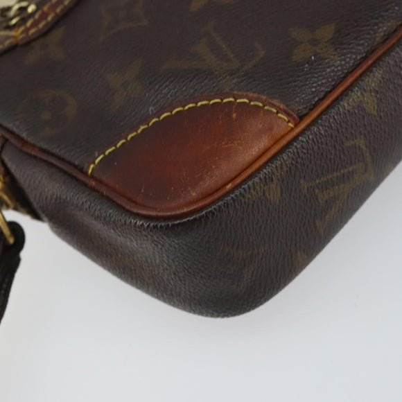 LOUIS VUITTON Monogram Marly Dragonne GM Clutch Bag M51825 LV Auth BA8769