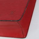 LOUIS VUITTON Epi Sac Plat Hand Bag Red M5274E LV Auth BA8770-9