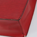 LOUIS VUITTON Epi Sac Plat Hand Bag Red M5274E LV Auth BA8770-15