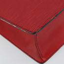 LOUIS VUITTON Epi Sac Plat Hand Bag Red M5274E LV Auth BA8770-16