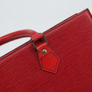 LOUIS VUITTON Epi Sac Plat Hand Bag Red M5274E LV Auth BA8770-17