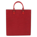 LOUIS VUITTON Epi Sac Plat Hand Bag Red M5274E LV Auth BA8770-13