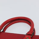 LOUIS VUITTON Epi Sac Plat Hand Bag Red M5274E LV Auth BA8770-8