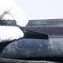 GUCCI GG Supreme Sherry Line Clutch Bag PVC Red Navy 84 014 2125 28 Auth BA8773-12