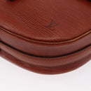 LOUIS VUITTON Epi Jeune FilleMM Shoulder Bag Brown M52153 LV Auth BA8776-16