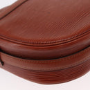 LOUIS VUITTON Epi Jeune FilleMM Shoulder Bag Brown M52153 LV Auth BA8776-17