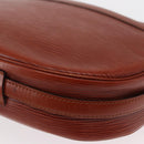 LOUIS VUITTON Epi Jeune FilleMM Shoulder Bag Brown M52153 LV Auth BA8776-18