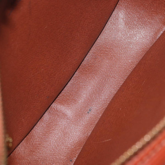 LOUIS VUITTON Epi Jeune FilleMM Shoulder Bag Brown M52153 LV Auth BA8776