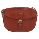 LOUIS VUITTON Epi Jeune FilleMM Shoulder Bag Brown M52153 LV Auth BA8776-13